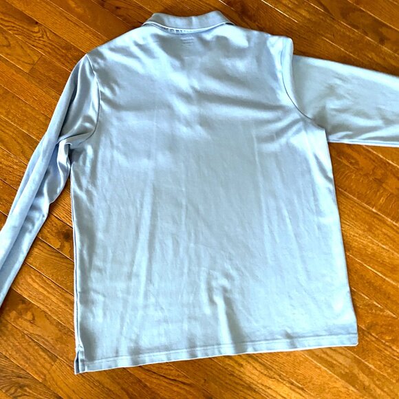 Lands' End Traditional Fit Long Sleeve Polo Men's LT - Picture 3 of 7